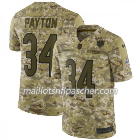 Maillot Chicago Bears PAYTON 34 Nike Salute to Service - Homme